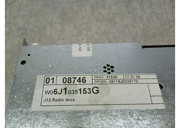 Radio cd 6J1035153G Seat Ibiza 4 (6J) (2008 - 2012) - miniatura 3