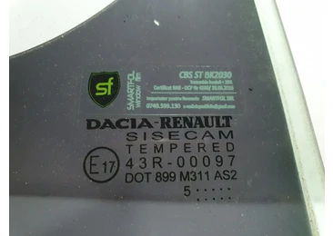 Geam fix dreapta spate Dacia Logan 2 (2013 - 2016) - miniatura 3