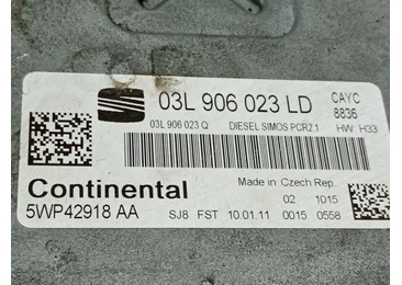 Calculator motor ECU 03L906023 Seat Ibiza 4 (6J) (2008 - 2012) - miniatura 3
