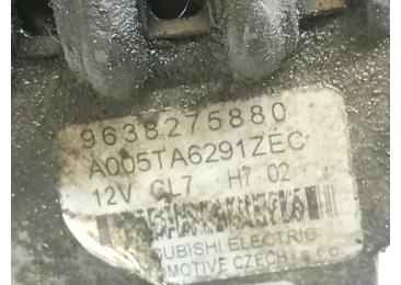 Alternator 9638275880 Peugeot 206 1 (facelift) (2002 - 2009) - miniatura 4