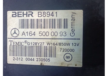 Electroventilator gmv a1645000093 Mercedes Benz M-Class W164 (2005 - 2008) - miniatura 3