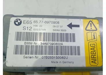 Calculator airbag 6577-6970908 BMW Seria 7 E65/E66 (facelift) (2005 - 2008) - miniatura 3