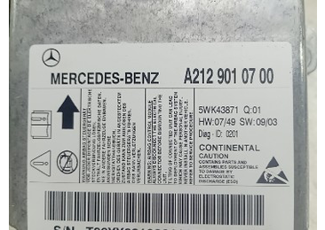 Calculator airbag A2129010700 Mercedes Benz E-Class W212 (2009 - 2013) - miniatura 3