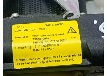 Centura siguranta dreapta spate 34056830 Mercedes Benz E-Class W212 (2009 - 2013) - miniatura 4