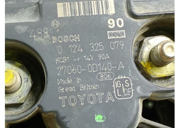 Alternator 0124325079 Toyota Avensis 2 T25 (2002 - 2006) - miniatura 4