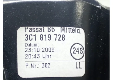 Grila ventilatie bord 3C1819728 Volkswagen Passat CC 1 (2008 - 2012) - miniatura 3