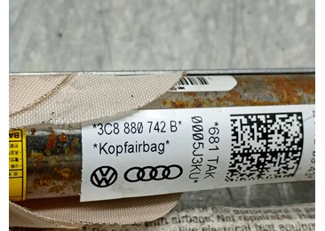 Airbag cortina dreapta 3C8880742B Volkswagen Passat CC 1 (2008 - 2012) - miniatura 4