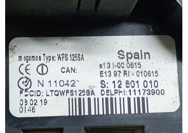 Contact cu cheie 11173900 Saab 9-3 2 (facelift) (2007 - 2011) - miniatura 3