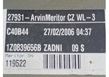 Macara geam dreapta spate 1z0839656b Skoda Octavia 2 (2004 - 2008) - miniatura 2