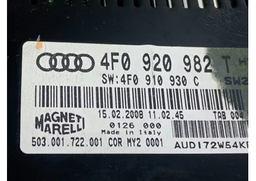 Ceasuri de bord 4F0920982T Audi A6 4F/C6 (2004 - 2008) - miniatura 3