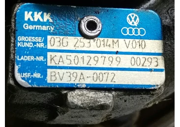 Turbo turbina 03G253014M Skoda Octavia 2 (2004 - 2008) - miniatura 4