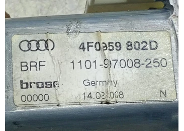 Motoras geam dreapta fata 4F0959802D Audi A6 4F/C6 (2004 - 2008) - miniatura 3