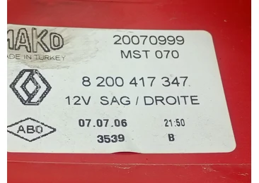 Stop dreapta 8200417347 Renault Megane 2 (2002 - 2006) - miniatura 3