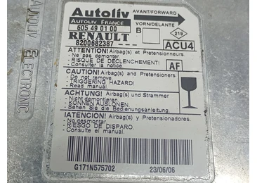 Calculator airbag 8200682387 Renault Megane 2 (2002 - 2006) - miniatura 2