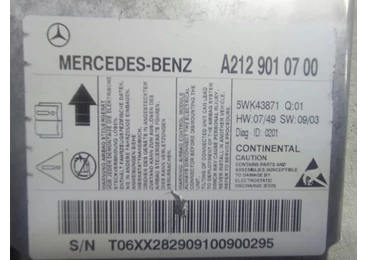 Calculator airbag A2129010700 Mercedes Benz E-Class W212 (2009 - 2013) - miniatura 3