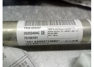 Airbag cortina dreapta 4F5880742C Audi A6 4F/C6 (2004 - 2008) - miniatura 3