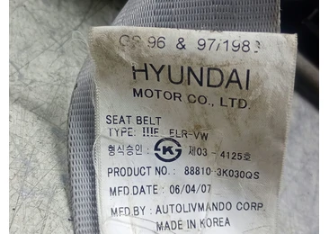 Centura siguranta stanga fata 88810-3K030 Hyundai Sonata NF (2005 - 2008) - miniatura 2