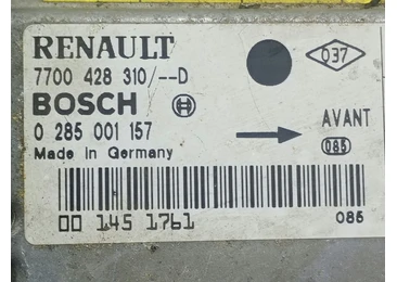 Calculator airbag 7700428310 Renault Clio 2 (facelift) (2001 - 2005) - miniatura 3