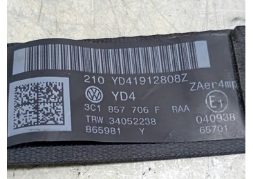 Centura siguranta dreapta fata 3C1857706F Volkswagen Passat CC 1 (2008 - 2012) - miniatura 4