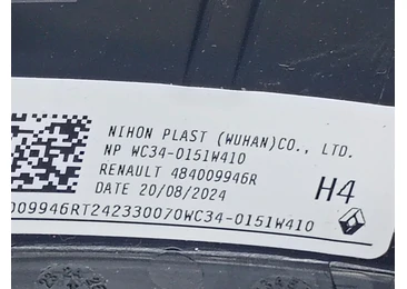 Volan in 3 spite cu comenzi 484009946R Renault Arkana 1 facelift (2023–2025) - miniatura 3