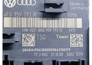 Modul confort usa fata dreapta 4F0959792R Audi A6 4F/C6 (facelift) (2008 - 2011) - miniatura 3