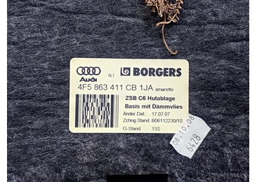 Polita portbagaj 4f5863411cb1ja Audi A6 4F/C6 (facelift) (2008 - 2011) - miniatura 4