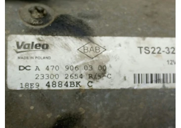 Electromotor A4709060300 Renault Master 3 (2st facelift) (2019 - 2024) - miniatura 5