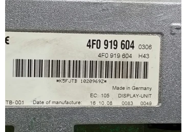 Display bord 4f0919604 Audi A6 4F/C6 (facelift) (2008 - 2011) - miniatura 3