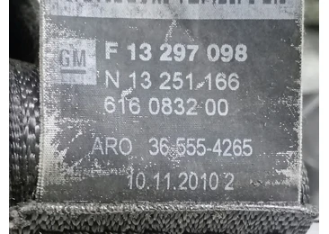 Centura siguranta dreapta fata F13297098 Opel Astra J (2009 - 2012) - miniatura 6