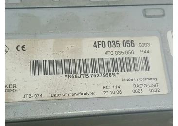 Amplificator audio 4F0035056 Audi A6 4F/C6 (facelift) (2008 - 2011) - miniatura 2