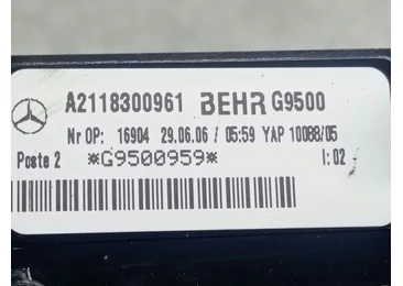 Radiator electric bord A2118300961 5HB008536 Mercedes Benz E-Class W211/S211 (2002 - 2006) OM642.920