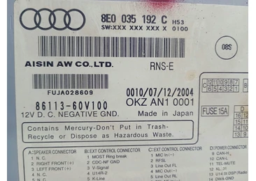 Navigatie 8E0035192C Audi A4 B7 (2004 - 2008) - miniatura 3