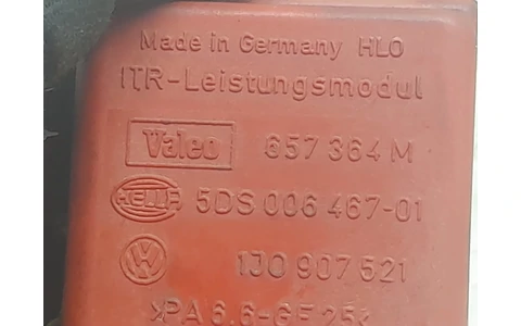 Rezistenta trepte 1j0907521 Volkswagen Golf 4 (1997 - 2006) - imagine 3