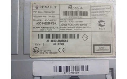 Radio cd 281155248R Dacia Logan 2 (2013 - 2016) - imagine 3