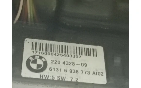 Volan in 3 spite cu comenzi 11008818 BMW Seria 5 E60/E61 (2003 - 2007) - imagine 4