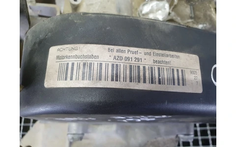 Motor complet fara anexe AZD Volkswagen Golf 4 (1997 - 2006) - imagine 8