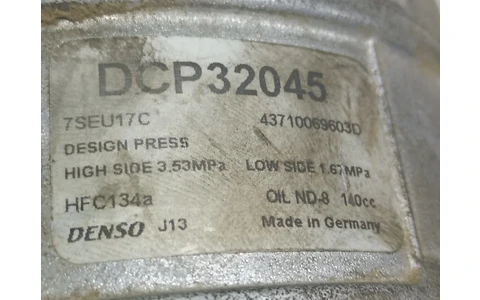 Compresor clima ac 43710069603D Seat Leon 2 (1P) (2005 - 2009) - imagine 3