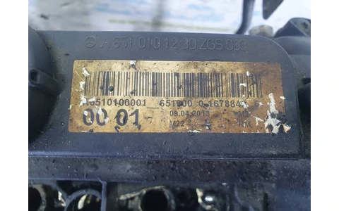 Motor complet fara anexe OM651.924 Mercedes Benz E-Class W212 (2009 - 2013) - imagine 6