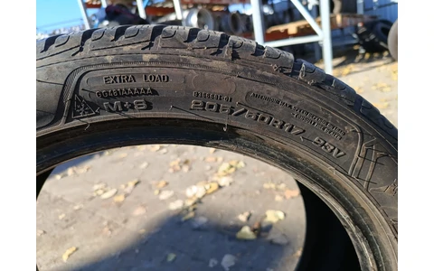 Anvelopa 205/50/R17 Good year Iarna Ford Focus 3 (2011 - 2015) - imagine 3