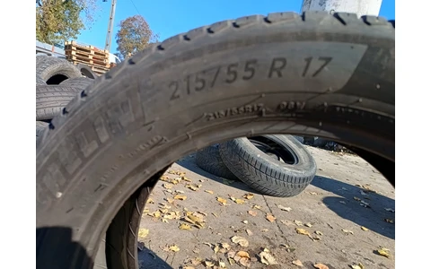 Anvelopa 215/55/R17 Michelin Iarna Mercedes Benz C-Class W204/S204 (2007 - 2012) - imagine 5