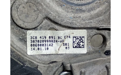 Volan in 3 spite cu comenzi 3C8419091 Volkswagen Passat B7 (2010 - 2015) - imagine 2