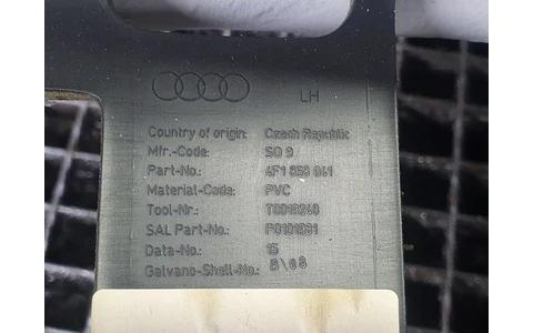 Plansa bord 4f1857069a Audi A6 4F/C6 (2004 - 2008) - imagine 6