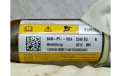 Airbag cortina dreapta BM5114K159AG Ford Focus 3 (2011 - 2015) - imagine 4