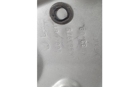 Macara geam dreapta spate 1k983975 Volkswagen Golf 6 (2008 - 2015) - imagine 3