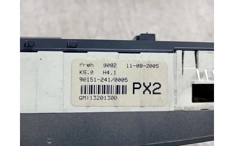 Panou clima ac 13201300 Opel Astra H (2004 - 2007) - imagine 3