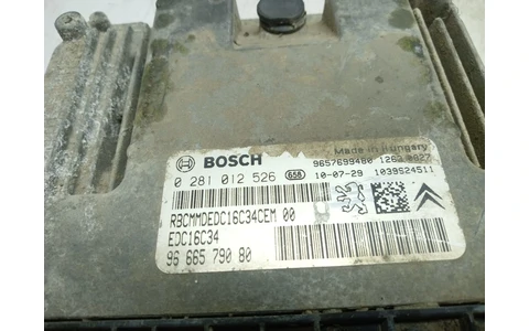 Calculator motor ECU 9657699480 Peugeot 206 1 (facelift) (2002 - 2009) - imagine 3