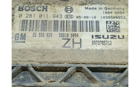 Calculator motor ECU 8973785712 Opel Astra H (2004 - 2007) - imagine 3