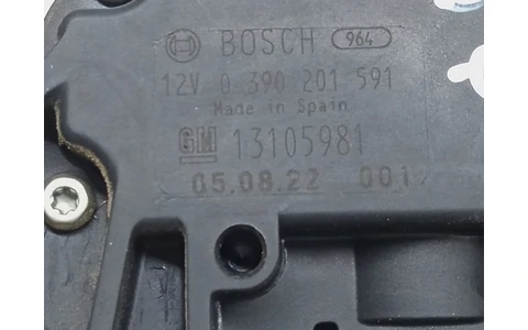 Motoras stergator haion 13105981 Opel Astra H (2004 - 2007) - imagine 3