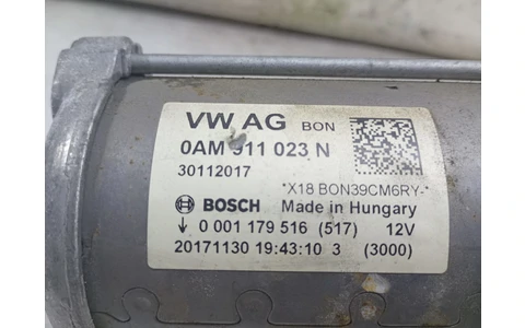 Electromotor 0001179516 Skoda Octavia 3 (facelift) (2017 - 2020) - imagine 3