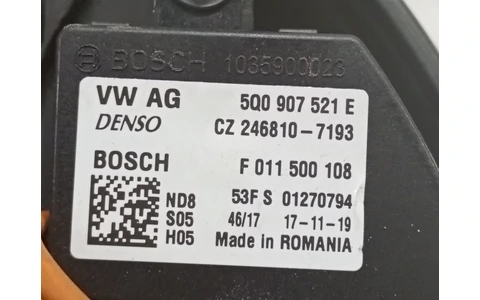 Motoras aeroterma 5Q18190216 Skoda Octavia 3 (facelift) (2017 - 2020) - imagine 4